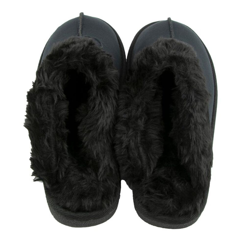 Gold Coast Women's Black Faux Fur Mule Slippers, Large (9-10) - Picture 3 of 9